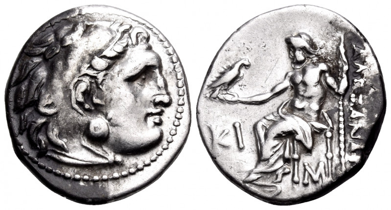 KINGS OF MACEDON. Alexander III ‘the Great’, 336-323 BC. Drachm (Silver, 18.5 mm...