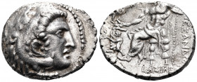KINGS OF MACEDON. Alexander III ‘the Great’, 336-323 BC. Tetradrachm (Silver, 27 mm, 16.14 g, 12 h), Unknown eastern mint. Head of youthful Herakles t...