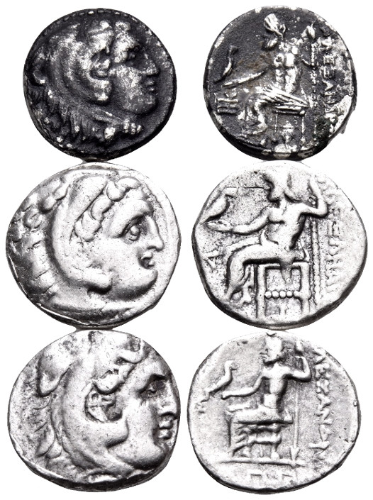 KINGS OF MACEDON. Alexander III ‘the Great’, 336-323 BC. (Silver, 13.42 g). Lot ...