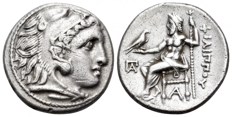 KINGS OF MACEDON. Philip III Arrhidaios, 323-317 BC. Drachm (Silver, 17 mm, 4.23...