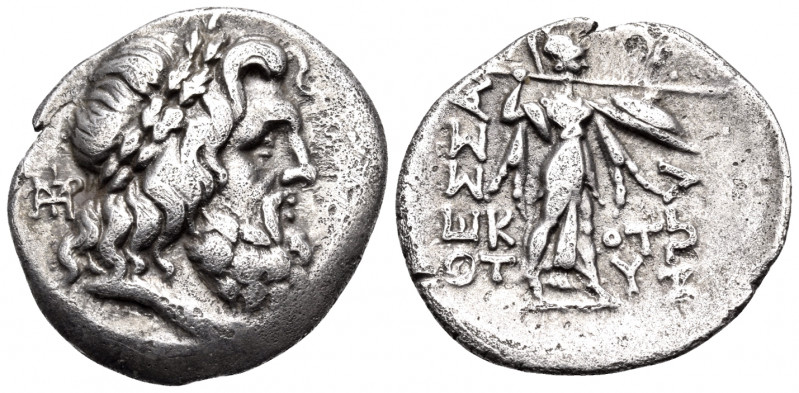 THESSALY, Thessalian League. Circa 150-100 BC. Stater (Silver, 23 mm, 5.85 g, 3 ...