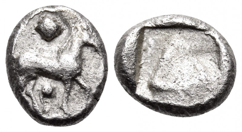 WEST MAINLAND GREECE. Uncertain mint. Circa 500-480 BC. Diobol (Silver, 9 mm, 0....