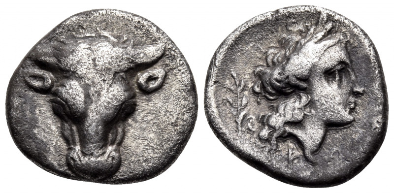 PHOKIS, Federal Coinage. Circa 357-354 BC. Triobol or Hemidrachm (Silver, 15 mm,...