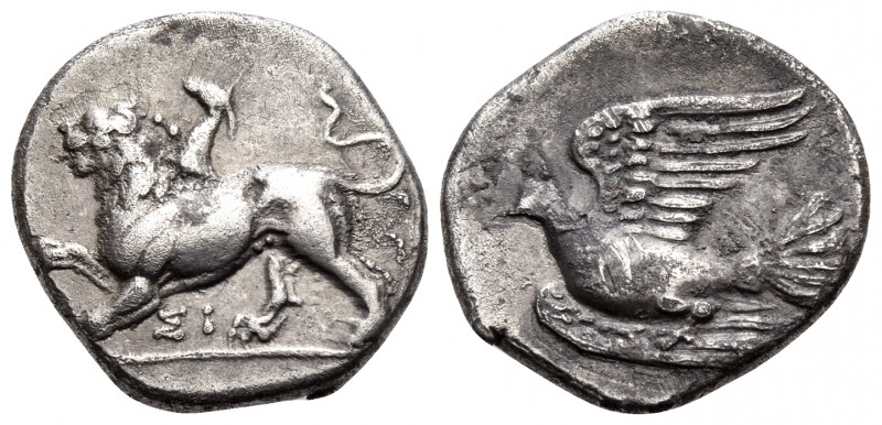 SIKYONIA. Sikyon. Circa 330/20-280 BC. Hemidrachm (Silver, 15 mm, 2.78 g, 1 h). ...