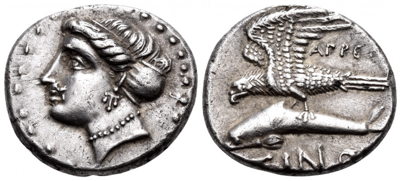 PAPHLAGONIA. Sinope. Circa 330-300 BC. Drachm (Silver, 19 mm, 5.02 g, 6 h), stru...