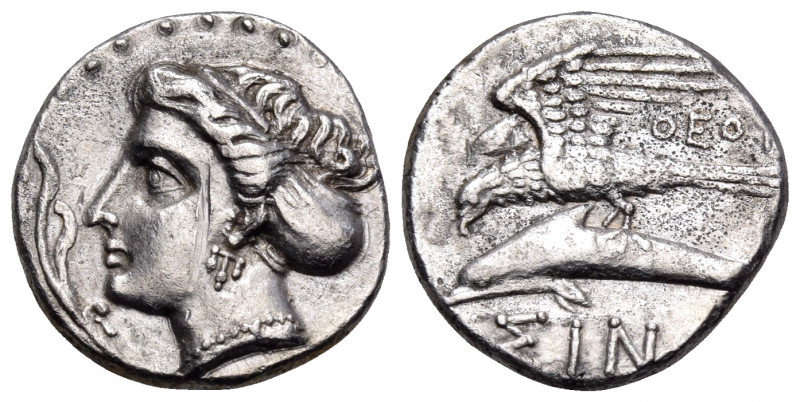 PAPHLAGONIA. Sinope. Circa 330-300 BC. Drachm (Silver, 20 mm, 5.96 g, 6 h), stru...