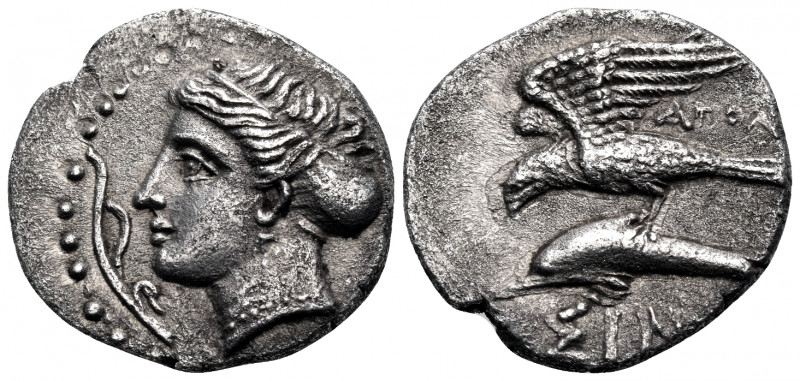 PAPHLAGONIA. Sinope. Circa 330-300 BC. Drachm (Silver, 19 mm, 5.64 g, 6 h), stru...