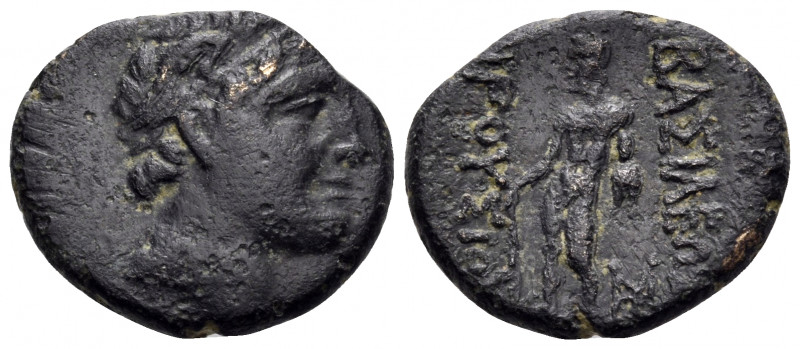 KINGS OF BITHYNIA. Prusias II Cynegos, 182-149 BC. (Bronze, 17 mm, 3.68 g, 12 h)...