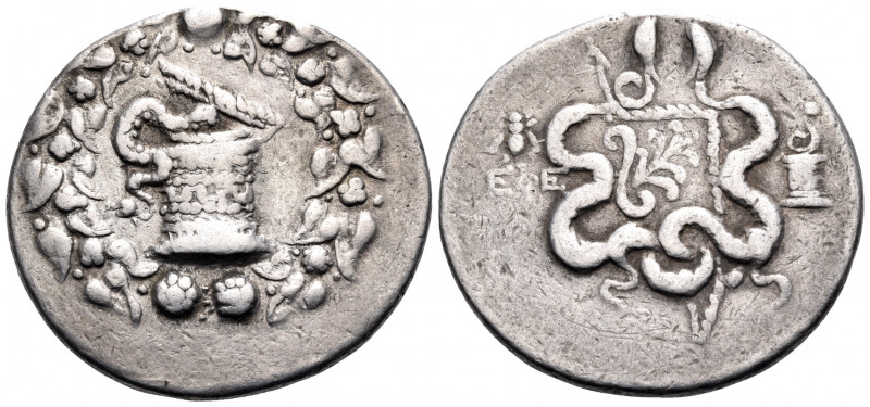 IONIA. Ephesos. Circa 180-67 BC. Cistophoric Tetradrachm (Silver, 28 mm, 12.66 g...