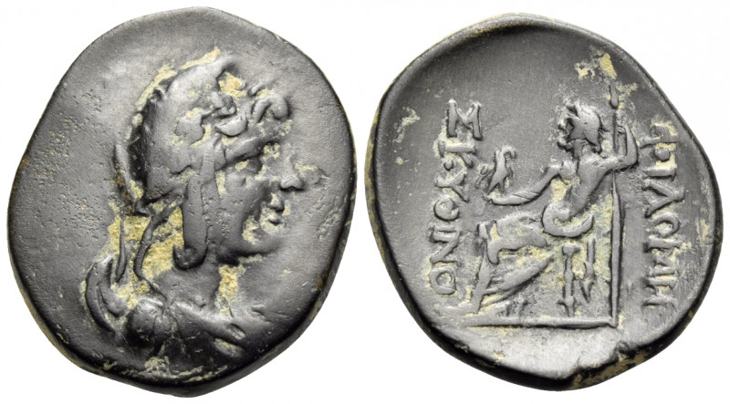 PHRYGIA. Philomelion. late 2nd-1st century BC. (Bronze, 24 mm, 6.87 g, 12 h), st...