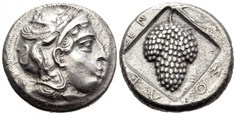 CILICIA. Soloi. Circa 410-375 BC. Stater (Silver, 20 mm, 10.27 g, 3 h). Head of ...