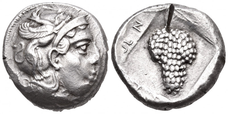 CILICIA. Soloi. Circa 410-375 BC. Stater (Silver, 20 mm, 10.61 g, 3 h). Head of ...