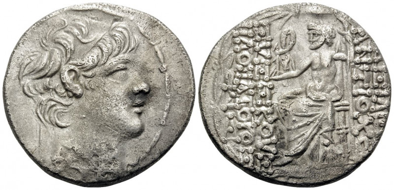 SELEUKID KINGS OF SYRIA. Antiochos X Eusebes Philopator, Circa 94-88 BC. Tetradr...