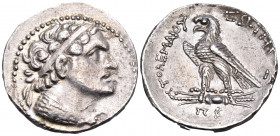PTOLEMAIC KINGS OF EGYPT. Ptolemy V Epiphanes, 205-180 BC. Tetradrachm (Silver, 28 mm, 14.21 g, 12 h), Arados or uncertain mint in Cyprus, year ΠB (82...