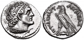 PTOLEMAIC KINGS OF EGYPT. Ptolemy VI Philometor, first reign, 180-164 BC. Tetradrachm (Silver, 26 mm, 14.02 g, 11 h), Alexandria. Diademed head of Pto...