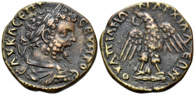 THRACE. Anchialus. Septimius Severus, 193-211. (Bronze, 25 mm, 9.34 g, 8 h). AY K Λ CΕΠΤ CΕΥΗΡΟC Laureate, draped and cuirassed bust of Septimius Seve...
