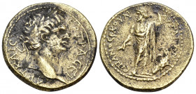 MYSIA. Attaea. Trajan, 98-117. Assarion (Bronze, 20.5 mm, 5.03 g, 12 h), struck under the proconsul Q. Vibius Secundus, circa 101-103. ΑΥΤ ΚΑΙ Ν-ΕΡ ΤΡ...