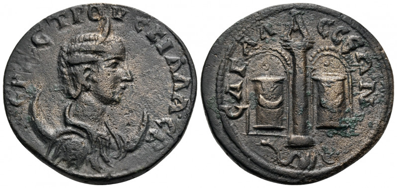 PISIDIA. Sagalassus. Herennia Etruscilla, Augusta, 249-251. (Bronze, 27 mm, 10.2...