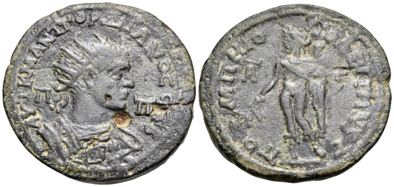CILICIA. Pompeiopolis. Gordian III, 238-244. Hexassarion (Bronze, 32 mm, 17.04 g...
