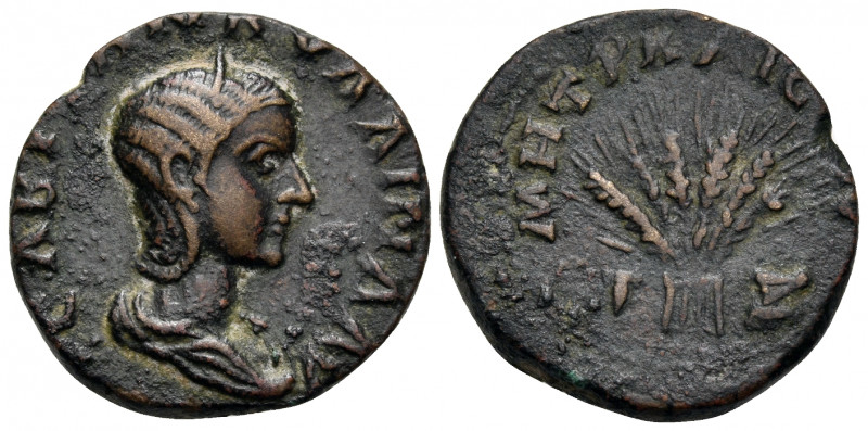 CAPPADOCIA. Caesaraea-Eusebia. Tranquillina, 238-244. (Bronze, 22 mm, 7.33 g, 11...