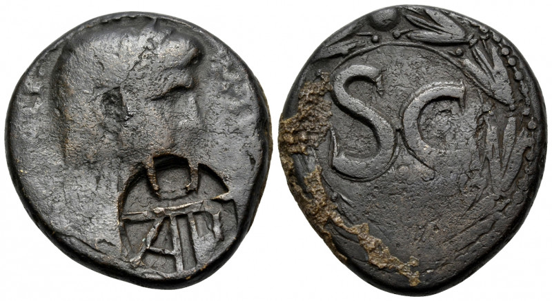SYRIA, Seleucis and Pieria. Antioch. Claudius, 41-54. As (Bronze, 27 mm, 14.41 g...