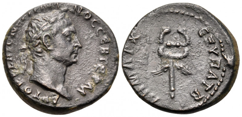 SYRIA, Seleucis and Pieria. Antioch. Trajan, 98-117. Semis (Bronze, 17 mm, 3.58 ...
