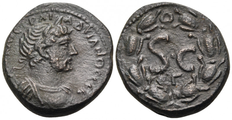 SYRIA, Seleucis and Pieria. Antioch. Hadrian, 117-138. Semis (Bronze, 20.5 mm, 6...