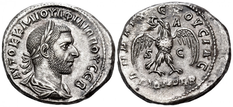 SYRIA, Seleucis and Pieria. Antioch. Philip I, 244-249. Tetradrachm (Billon, 26 ...