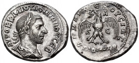 SYRIA, Seleucis and Pieria. Antioch. Philip I, 244-249. Tetradrachm (Billon, 26 mm, 15.58 g, 6 h). AVTOK K M IOVΛ ΦIΛIΠΠOY CEB Laureate, draped and cu...