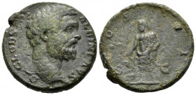 Clodius Albinus, as Caesar, 193-195. As (Copper, 23 mm, 8.68 g, 12 h), Rome, 194-195. D CLOD SEPT ALBIN CAES Bare head of Clodius Albinus to right. Re...