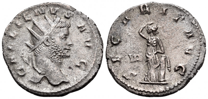 Gallienus, 253-268. Antoninianus (Billon, 21 mm, 3.66 g, 7 h), Rome, 261-263. GA...