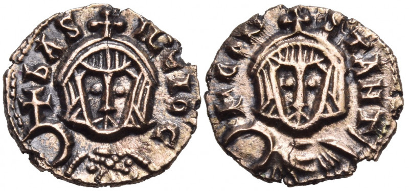 Basil I the Macedonian, with Constantine, 867-886. Semissis (Gold, 13 mm, 1.18 g...