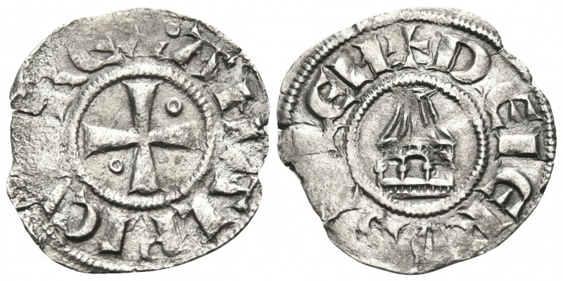 CRUSADERS. Latin Kingdom of Jerusalem. Amaury, 1163-1174. Denier (Billon, 18.5 m...