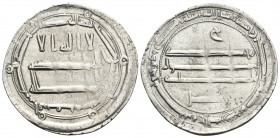ISLAMIC, 'Abbasid Caliphate. Al-Mahdi, AH 158-169 / AD 775-785. Dirham (Silver, 25.5 mm, 2.66 g, 3 h), Ifriqiya (possibly minted in Tunis), dated AH 1...