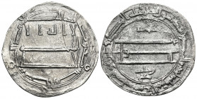 ISLAMIC, 'Abbasid Caliphate. al-Rashid, AH 170-193 / AD 786-809. Dirham (Silver, 25 mm, 2.43 g, 4 h), Arran mint, dated AH 190 = 805/806 AD. Album 219...