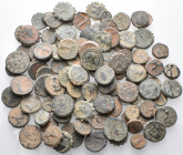 HELLENISTIC KINGDOMS. Circa 4th - 1st Century BC. (Bronze, 348.00 g). An interesting large lot of One Hundred (100) Bronze coins, mainly from the Hell...