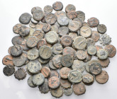 HELLENISTIC KINGDOMS. Circa 4th - 1st Century BC. (Bronze, 341.00 g). An interesting large lot of One Hundred (100) Bronze coins, mainly from the Hell...