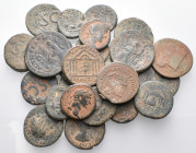 ROMAN PROVINCIAL. Asia Minor. Circa 1st - 4th century. (Bronze, 304.00 g). Lot of twenty-fife (25) Roman Provincial Bronze Coins from various mints, m...
