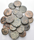 ROMAN PROVINCIAL. Asia Minor. Circa 1st - 4th century. (Bronze, 295.00 g). Lot of twenty-fife (25) Roman Provincial Bronze Coins from various mints, m...