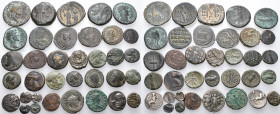 MISCELLANEA. Circa 5th century BC - 11th century AD. (Silver/Bronze, 208.00 g). Lot of Thirty-five silver and bronze coins, running from the classical...