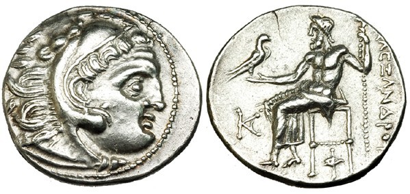 MACEDONIA. Alejandro III. Asia Menor (S. III a.C.). Dracma. R/ Zeus sentado a iz...