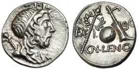 CORNELIA. Denario. Hispania (76-75 a.C.). FFC-626. SB-54. EBC-.