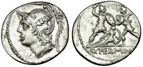 MINUCIA. Denario. Roma (103 a.C.). FFC-928. SB-19. EBC-.