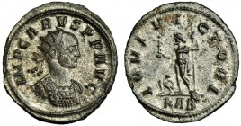 CARO. Antoniniano. Roma, AB. RIC-39. R.P.O. EBC-. Muy escasa.