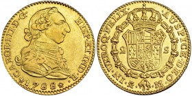 2 escudos. 1788. Madrid. M. VI-1297. R.B.O. EBC-.