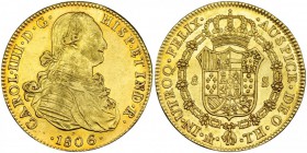 8 escudos. 1806. México. TH. VI-1343. R.B.O. EBC-/EBC.