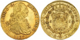 8 escudos. 1807. México. TH. VI-1344. MBC.