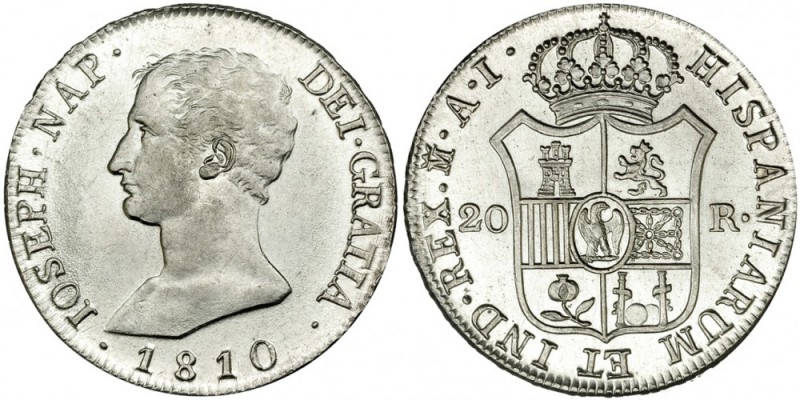 20 reales. 1810. Madrid. AI. VI-31. B.O. SC.