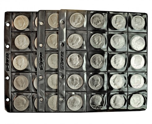 ESTADOS UNIDOS DE NORTEAMÉRICA. Colección de 140 monedas de 1/2 dólar. Kennedy (...