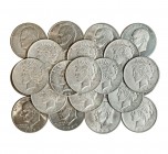 ESTADOS UNIDOS DE NORTEAMÉRICA. Lote de 43 monedas de 1 dólar diferentes, incluyendo 12 de plata. 1923-1978. KM-150(12)/203 (9)/203a (8)/A203 (6)/206(...